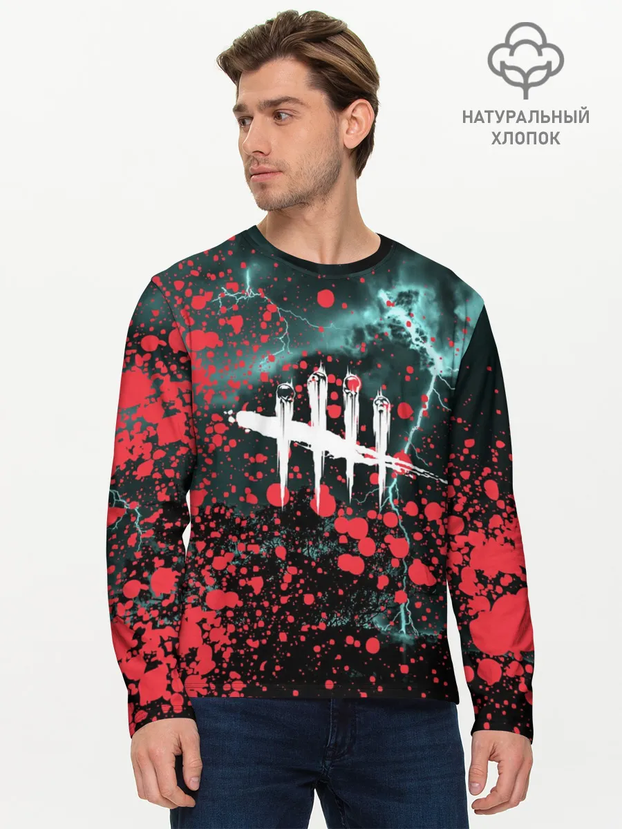 Мужской лонгслив базовый / DEAD BY DAYLIGHT