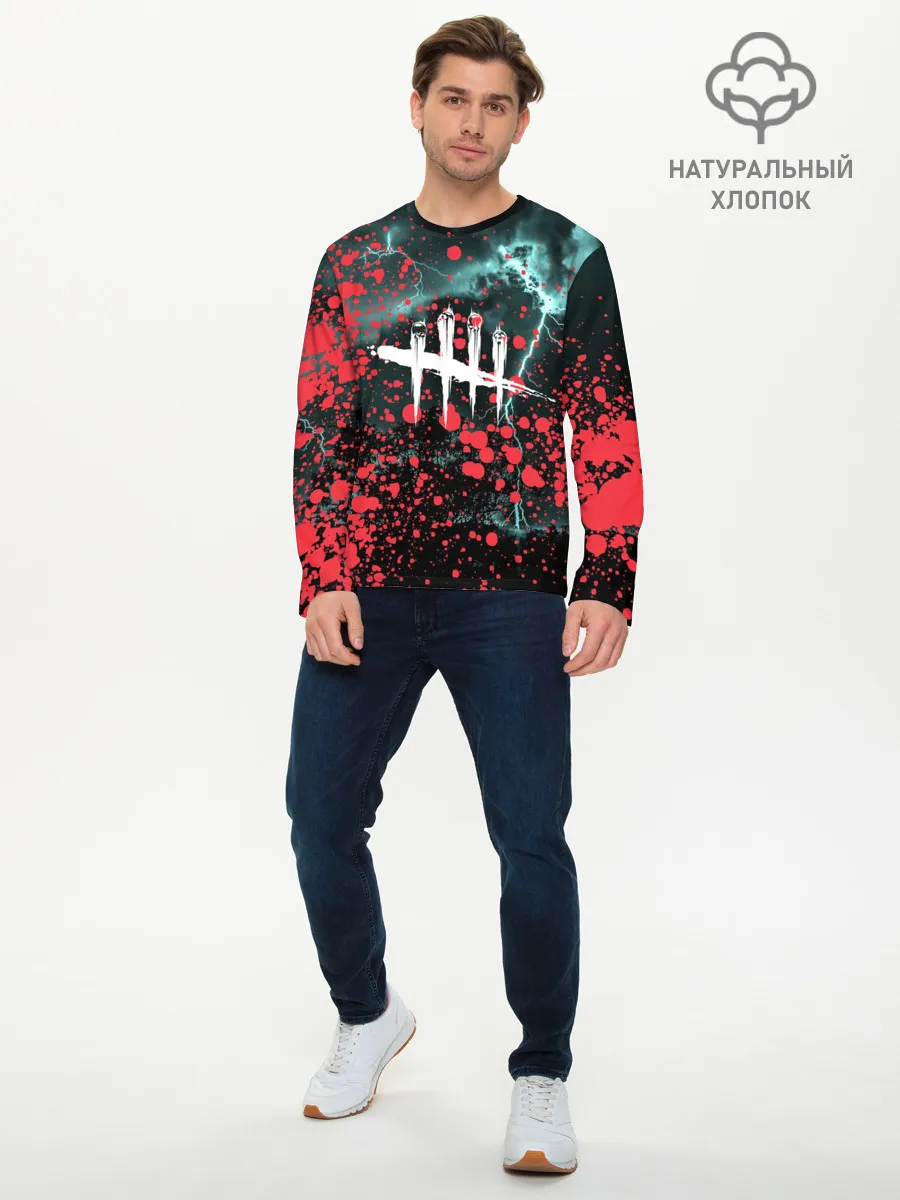 Мужской лонгслив базовый / DEAD BY DAYLIGHT
