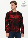 Мужской лонгслив базовый / AC/DC