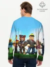 Мужской лонгслив базовый / ROBLOX