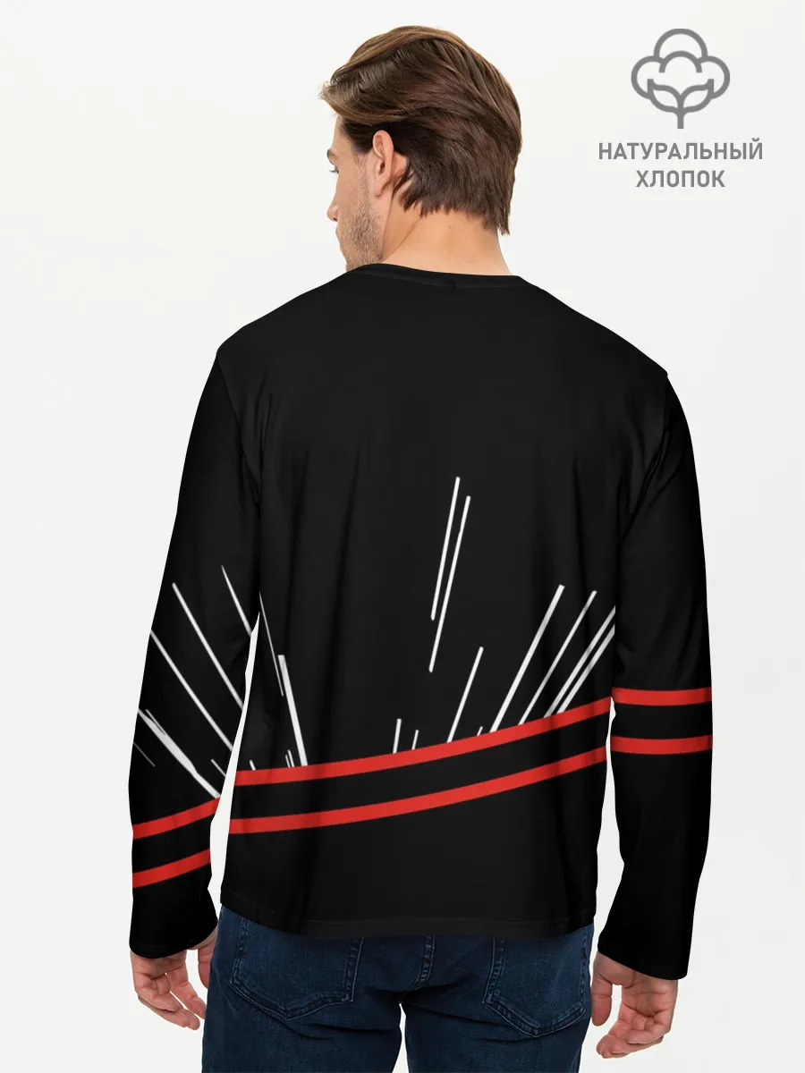 Мужской лонгслив базовый / Roblox OOF Meme