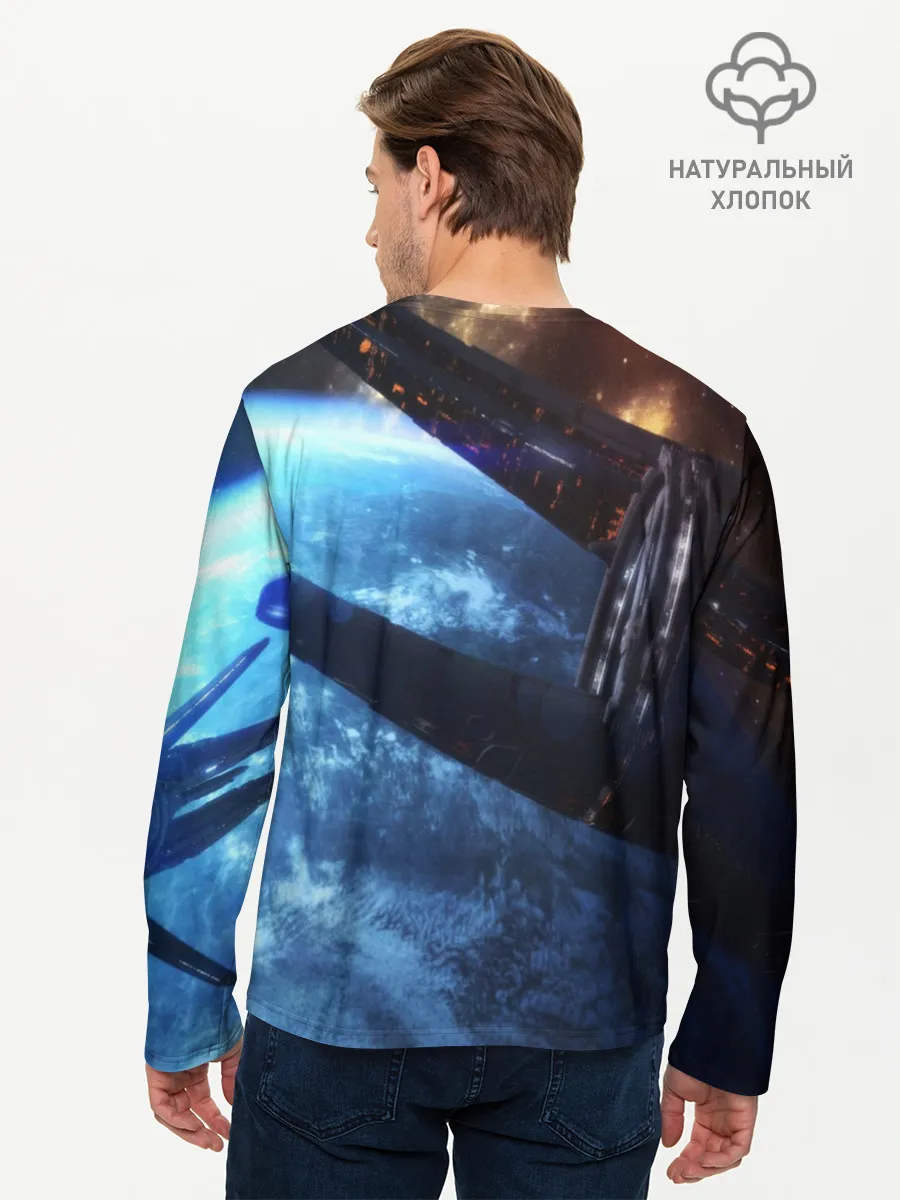 Мужской лонгслив базовый / MASS EFFECT