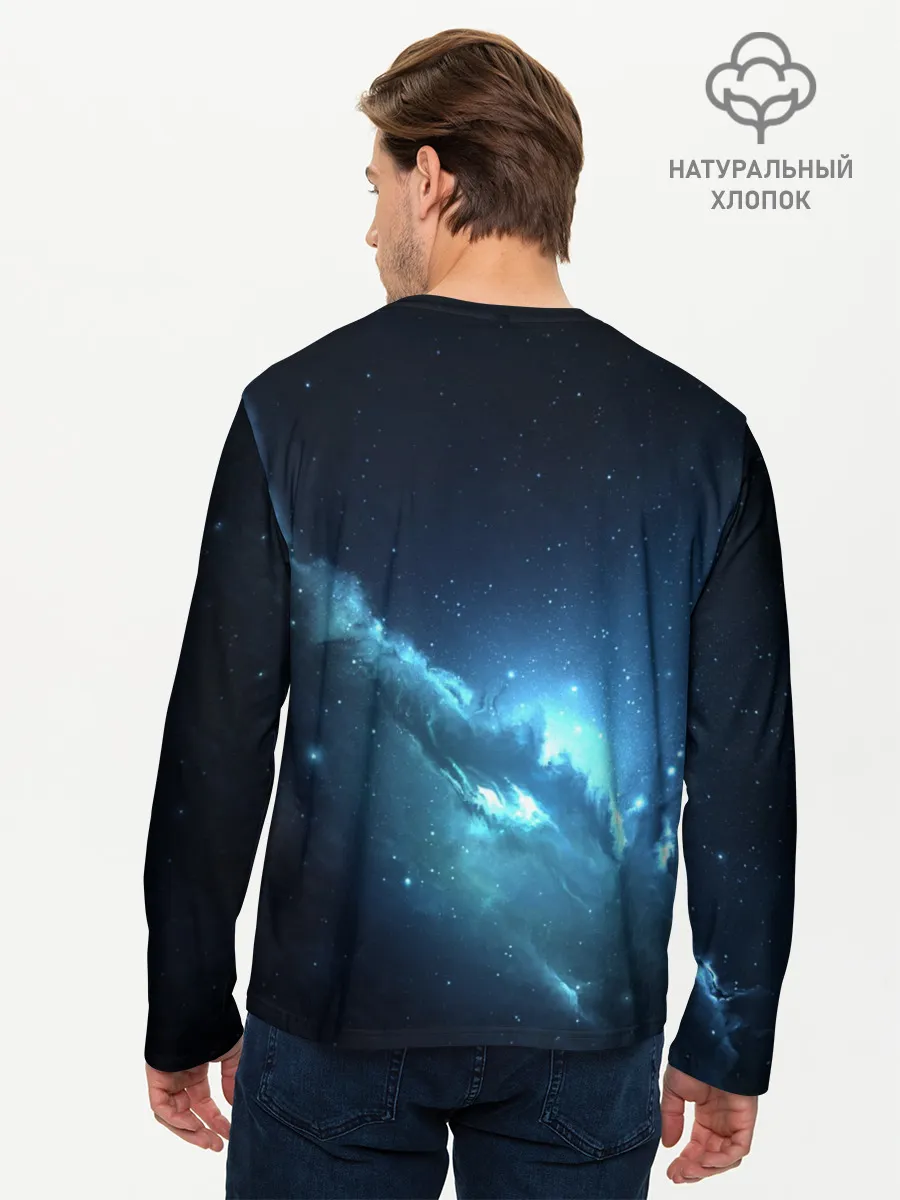 Мужской лонгслив базовый / ATLANTIS NEBULA