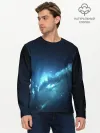 Мужской лонгслив базовый / ATLANTIS NEBULA