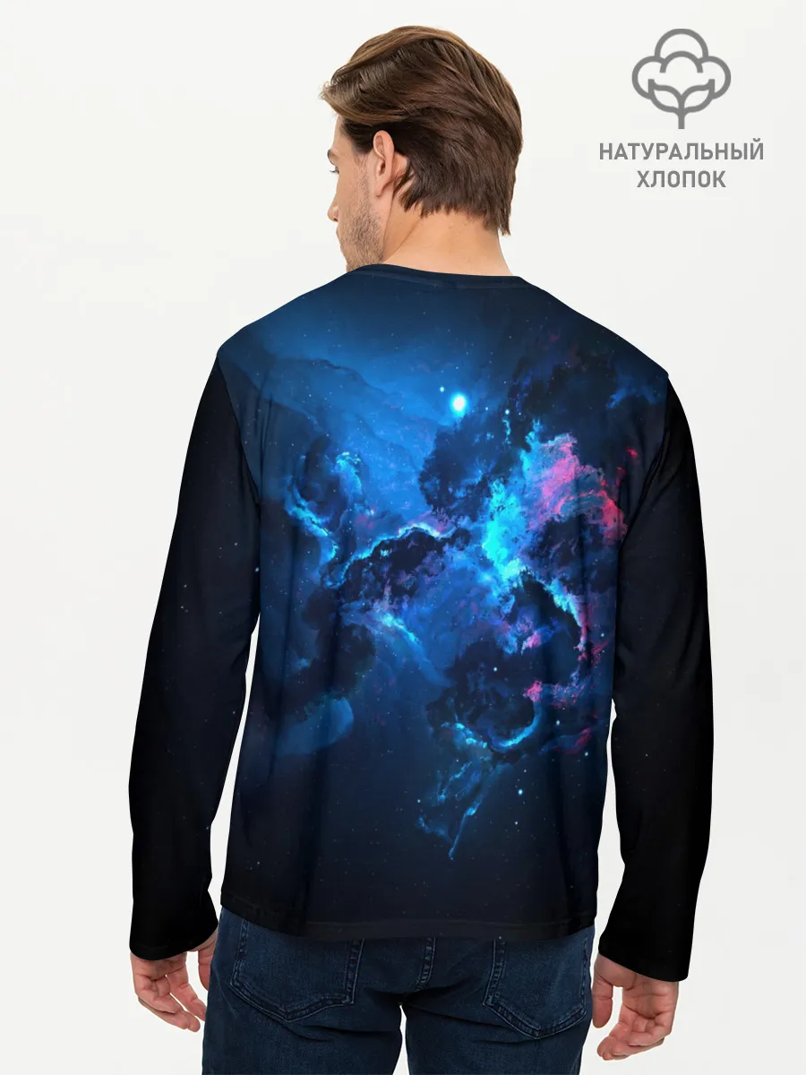Мужской лонгслив базовый / КОСМОС