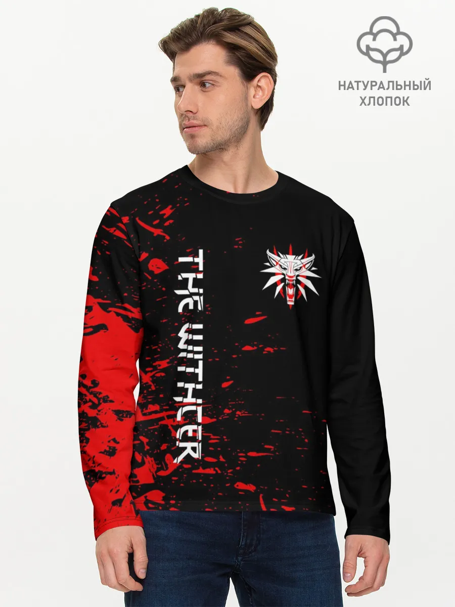 Мужской лонгслив базовый / THE WITCHER