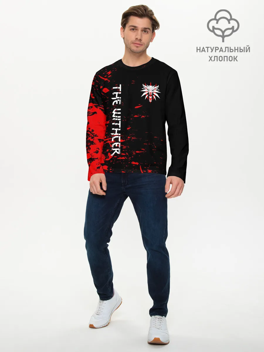 Мужской лонгслив базовый / THE WITCHER