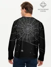 Мужской лонгслив базовый / Паутина