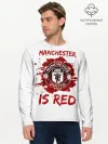 Мужской лонгслив базовый / Манчестер Юнайтед