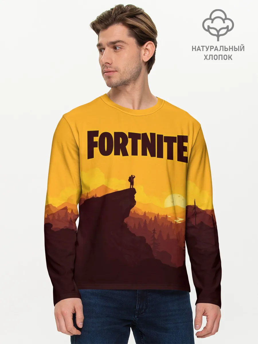 Мужской лонгслив базовый / Fortnite Save the World