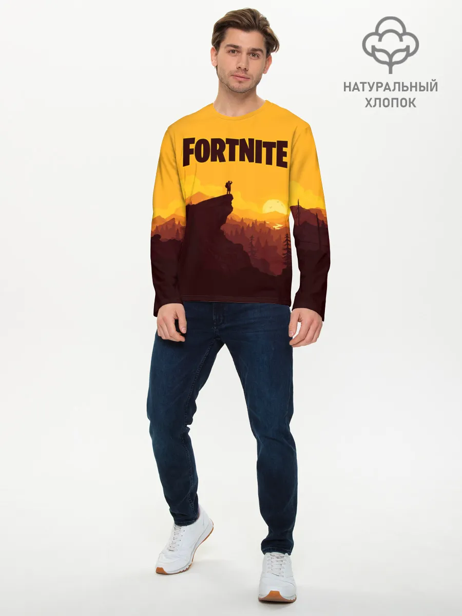 Мужской лонгслив базовый / Fortnite Save the World