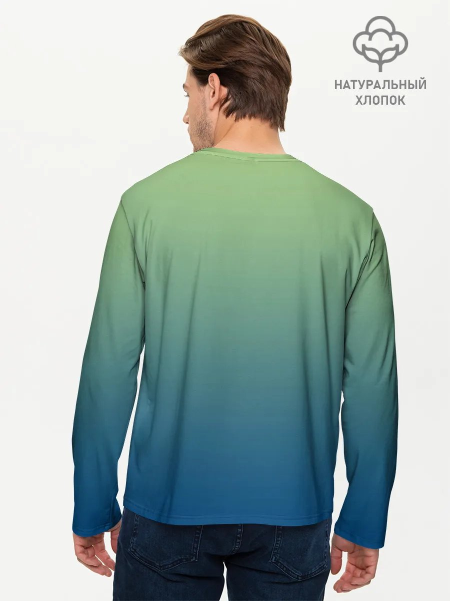 Мужской лонгслив базовый / Детектив Пикачу