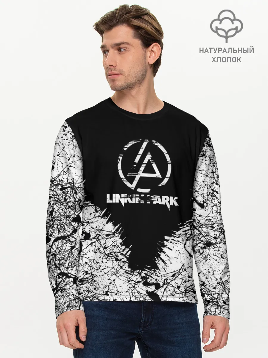 Мужской лонгслив базовый / Linkin Park #1