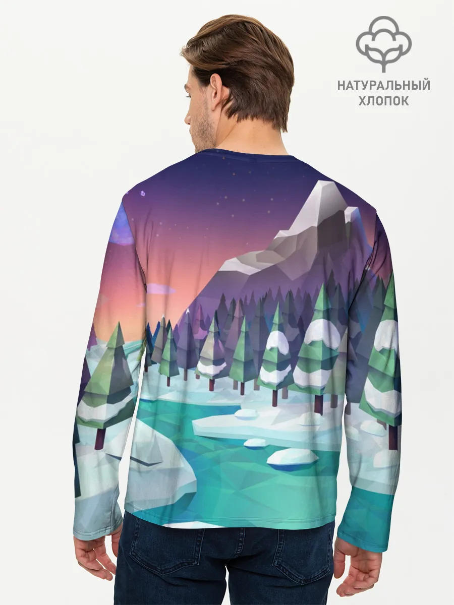 Мужской лонгслив базовый / fortnite