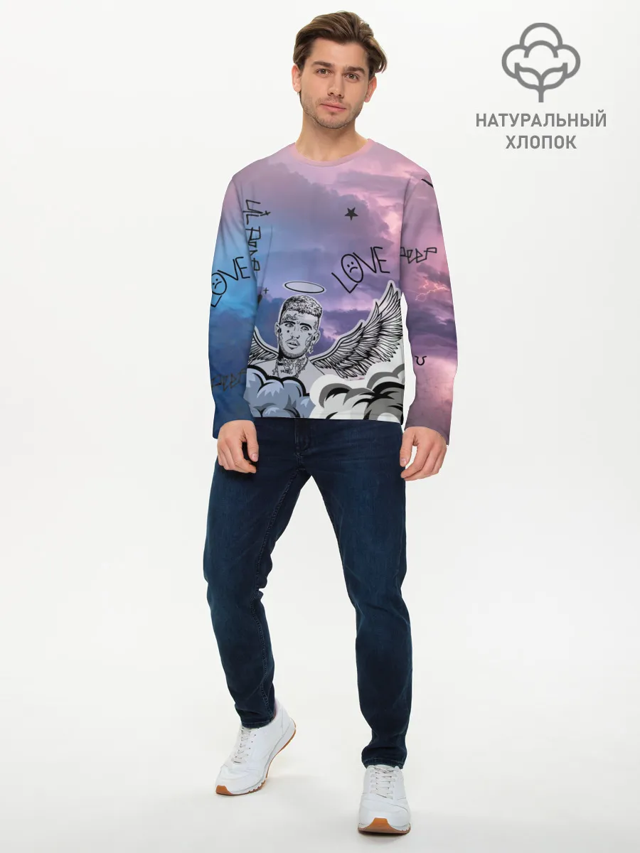 Мужской лонгслив базовый / Lil Peep