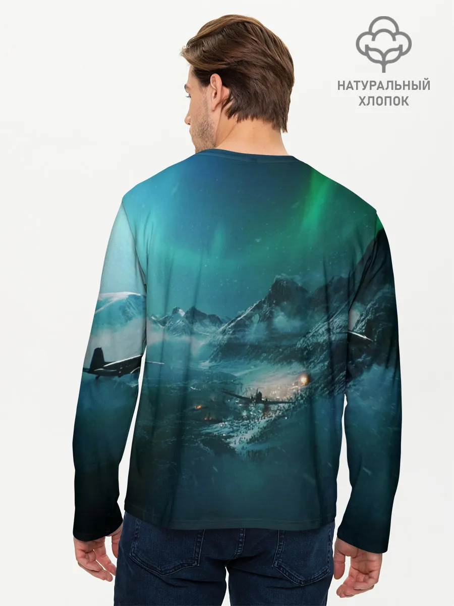 Мужской лонгслив базовый / BATTLEFIELD