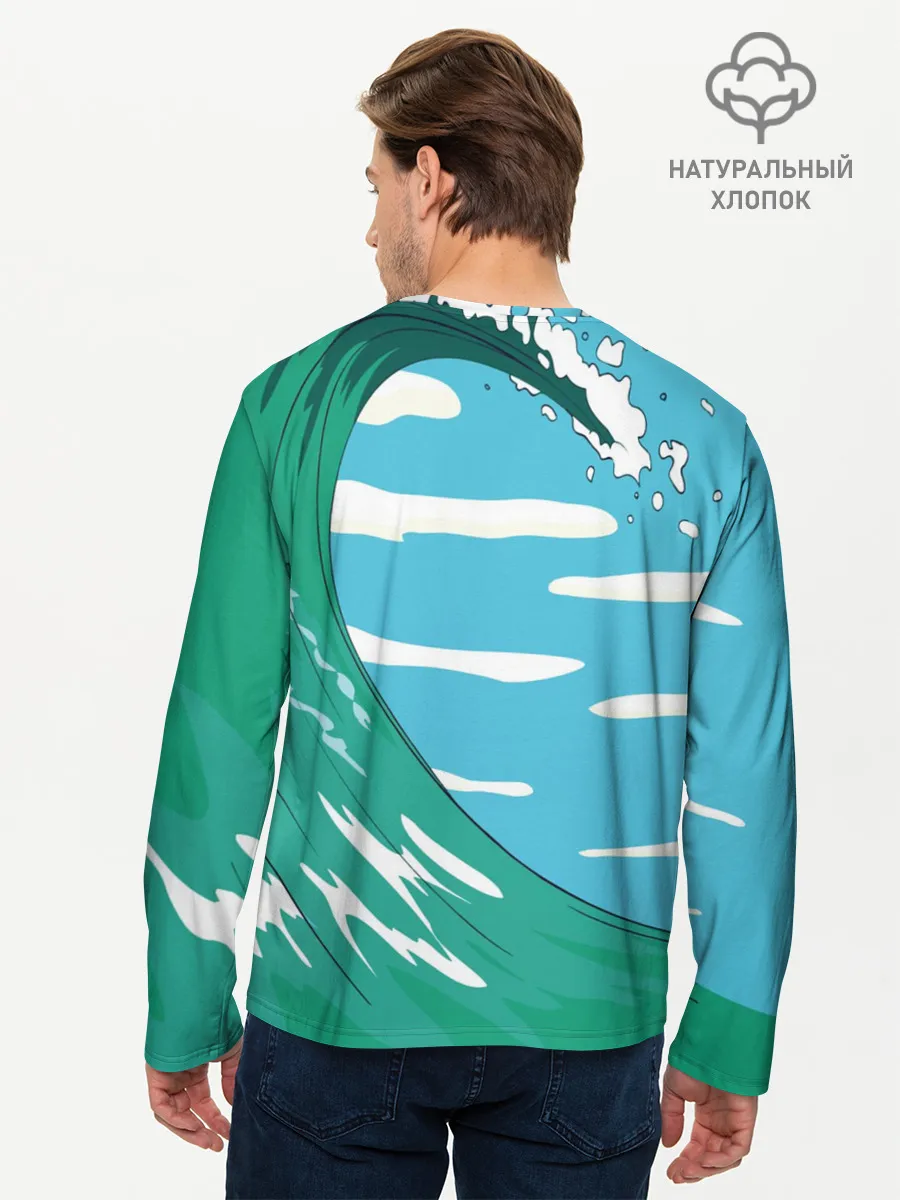 Мужской лонгслив базовый / Cool Santa