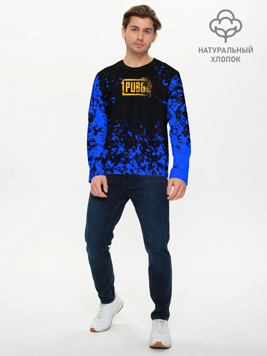 Мужской лонгслив базовый / PUBG #7