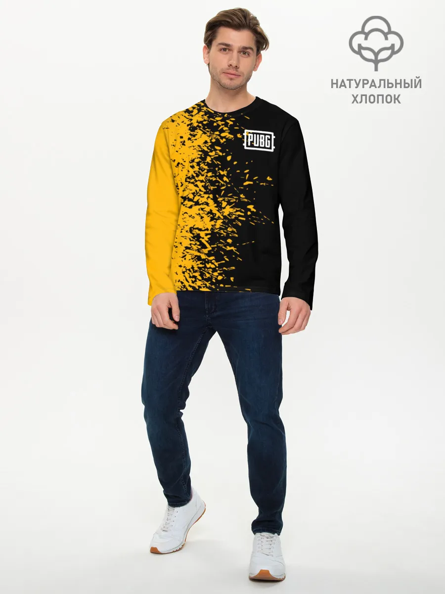 Мужской лонгслив базовый / PUBG #9