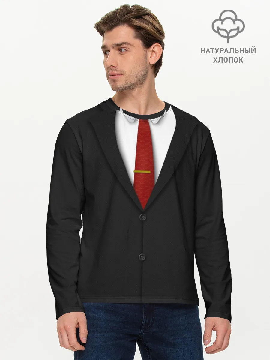 Мужской лонгслив базовый / Костюм 47