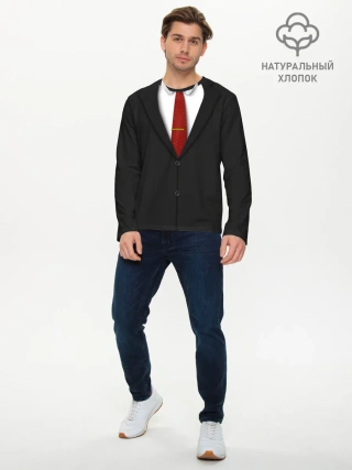 Мужской лонгслив базовый / Костюм 47