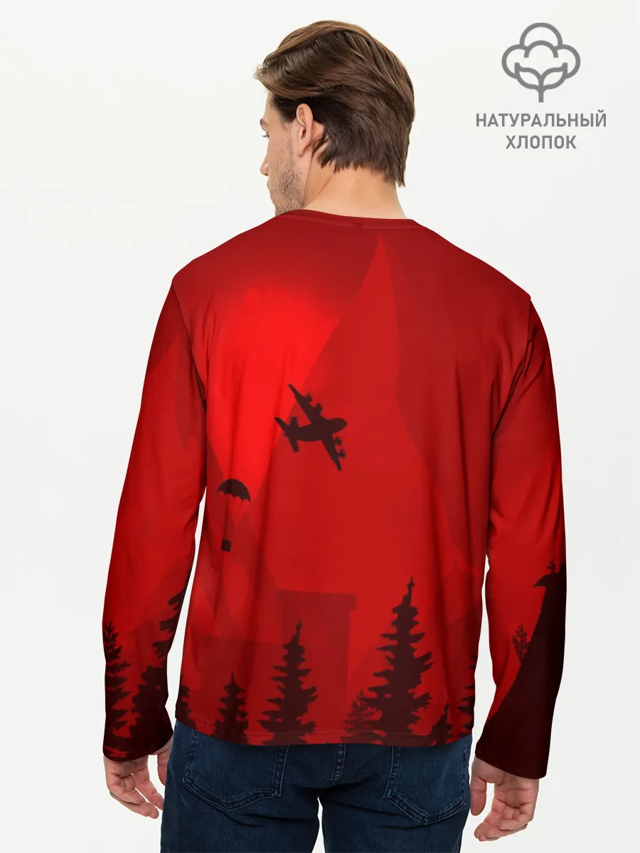 Мужской лонгслив базовый / PUBG