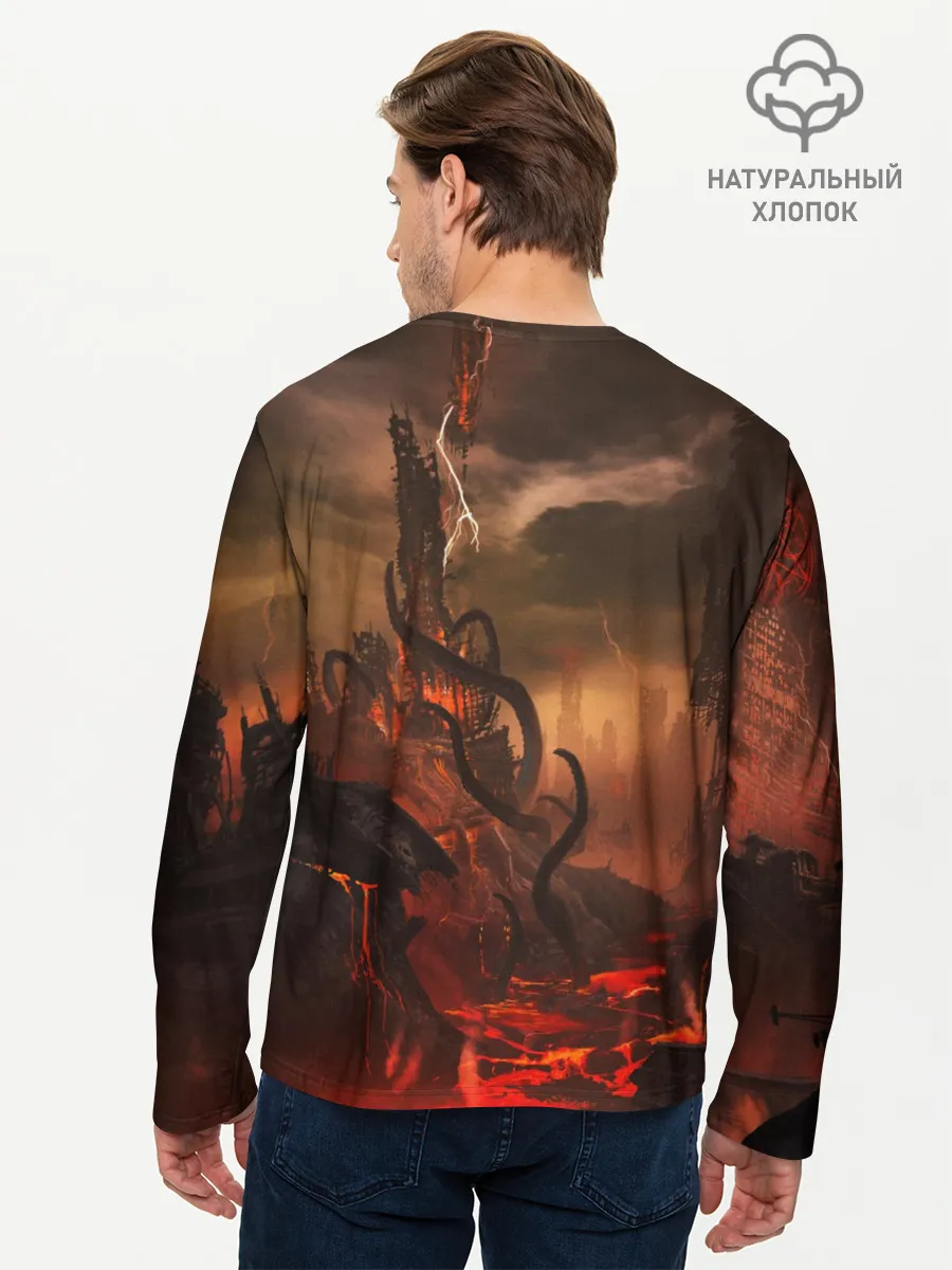 Мужской лонгслив базовый / DOOM