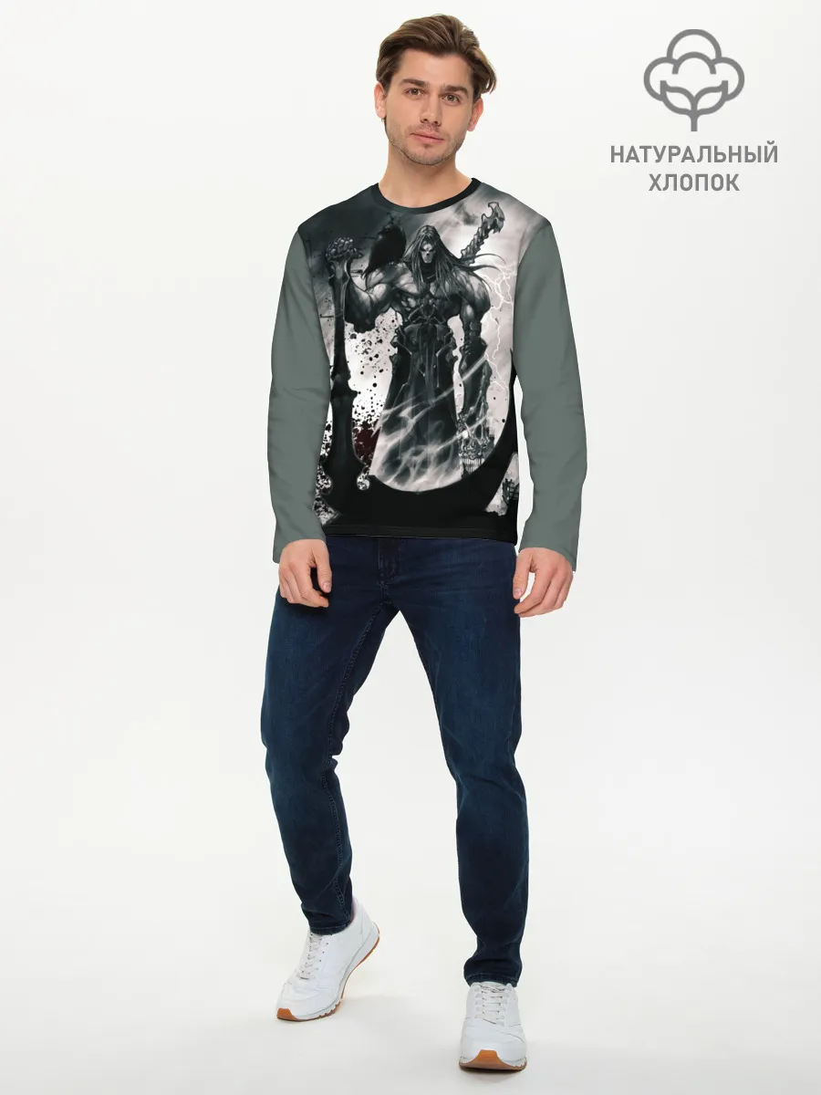 Мужской лонгслив базовый / DARKSIDERS