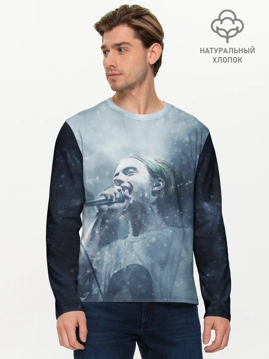 Мужской лонгслив базовый / Пошлая Молли