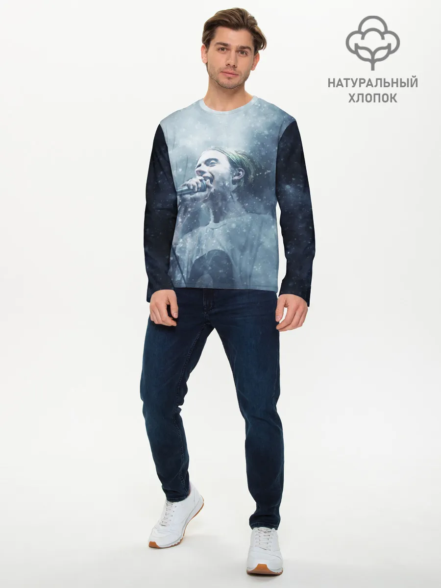 Мужской лонгслив базовый / Пошлая Молли