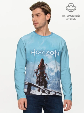 Мужской лонгслив базовый / HORIZON ZERO DAWN