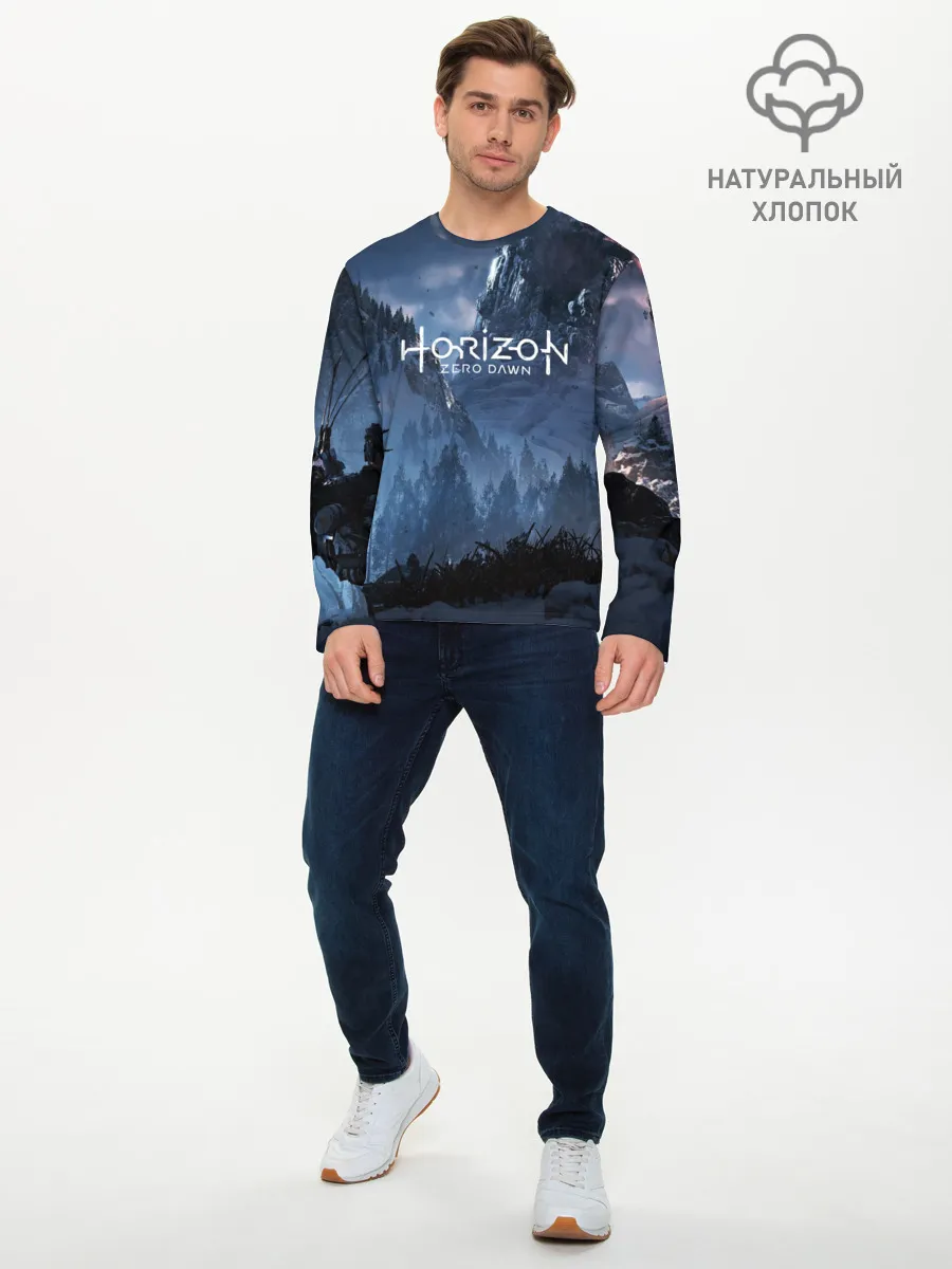 Мужской лонгслив базовый / HORIZON ZERO DAWN