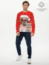 Мужской лонгслив базовый / Лебовски Санта