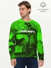 Мужской лонгслив базовый / MINECRAFT