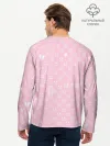 Мужской лонгслив базовый / Lil Peep pink pattern
