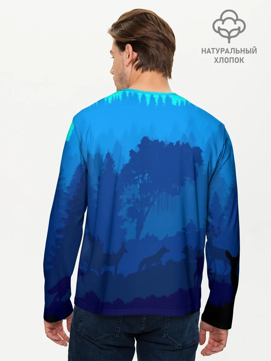 Мужской лонгслив базовый / Fortnite