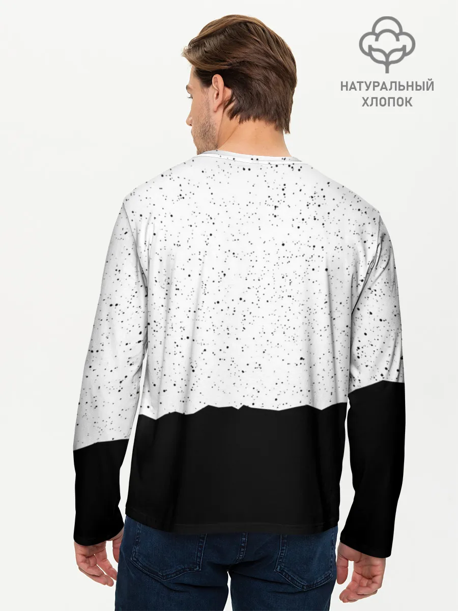 Мужской лонгслив базовый / BTS STARS | БТС ЗВЁЗДЫ