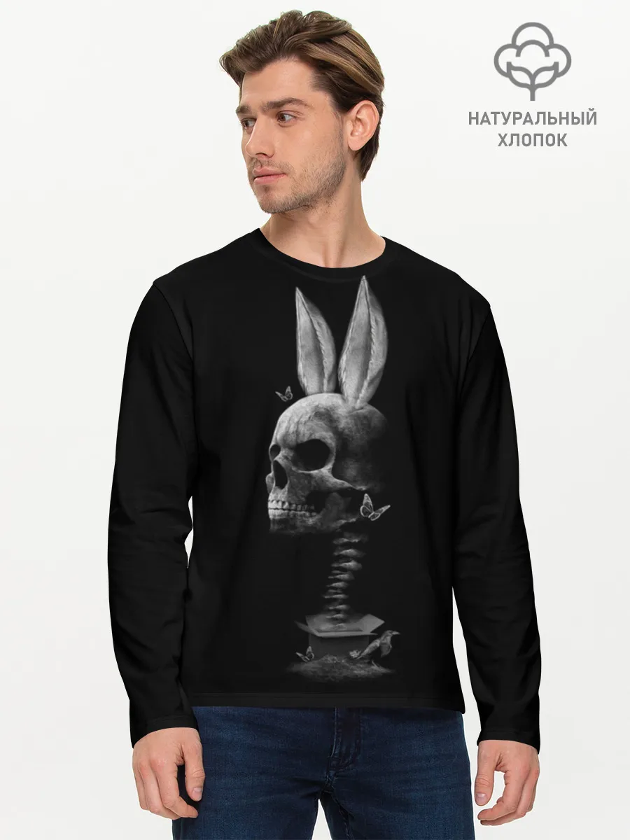 Мужской лонгслив базовый / Зая