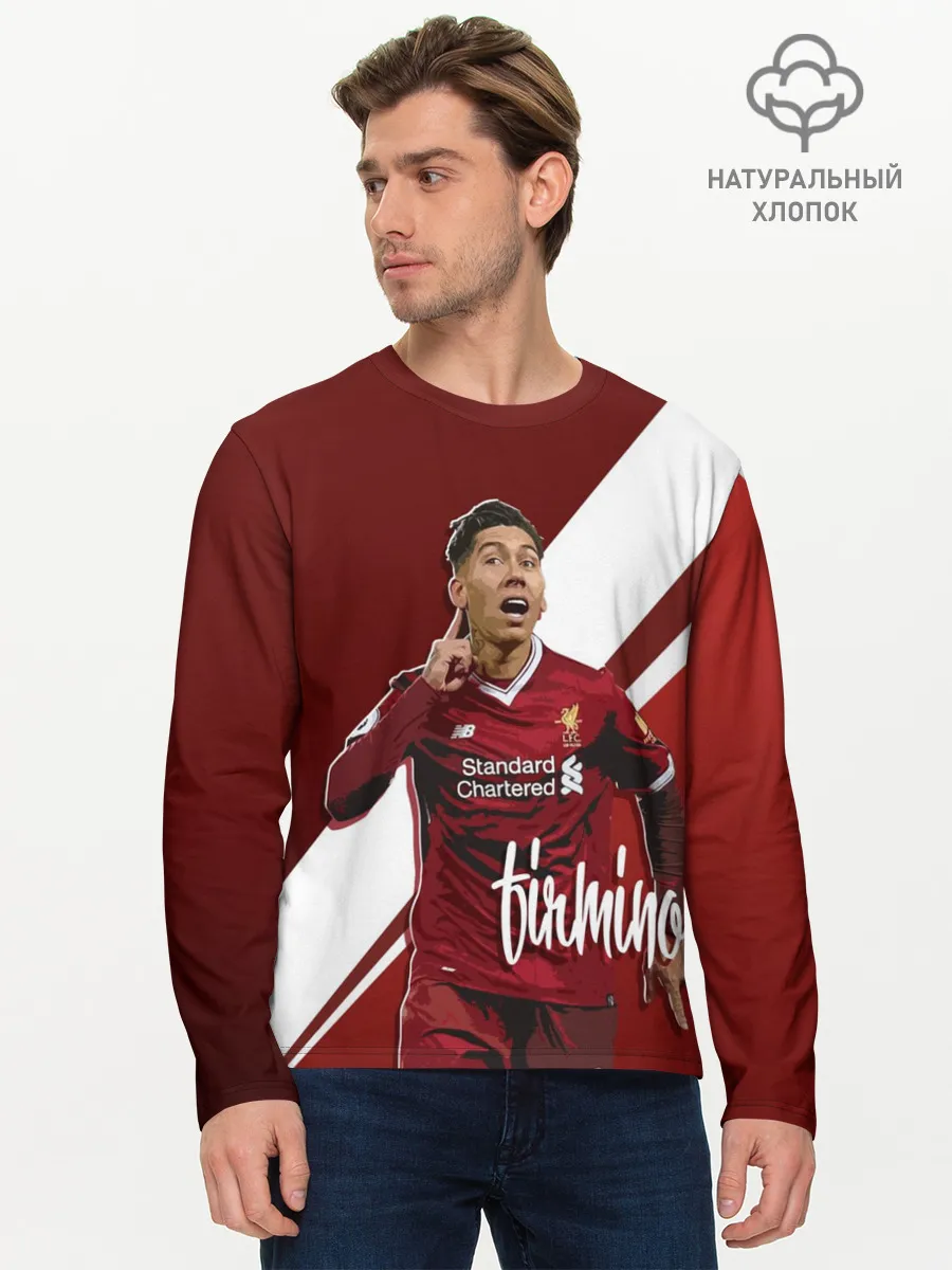 Мужской лонгслив базовый / Roberto Firmino