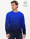 Мужской лонгслив базовый / CARBON BLUE | СИНИЙ КАРБОН