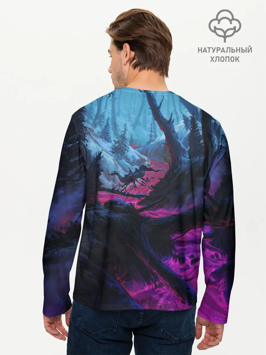 Мужской лонгслив базовый / Очень странные дела