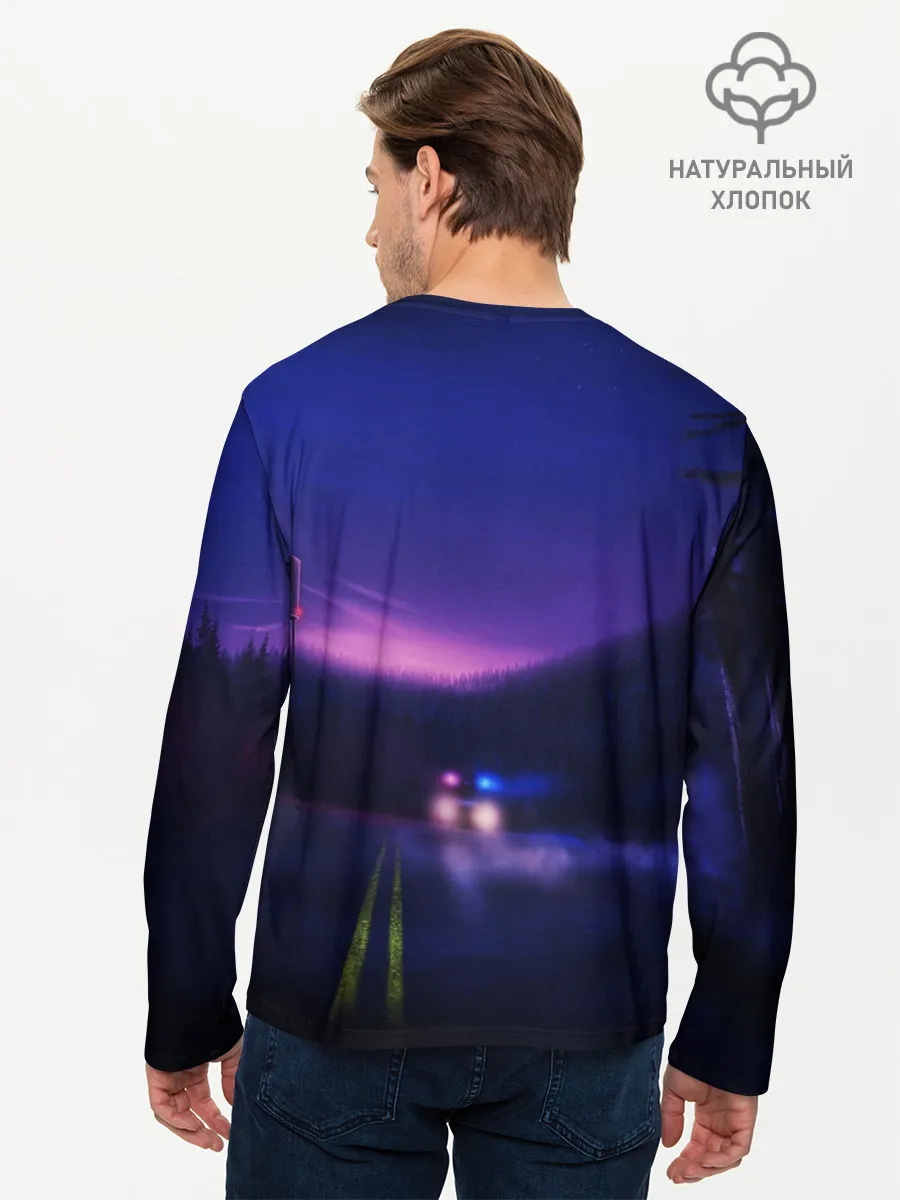 Мужской лонгслив базовый / Очень странные дела