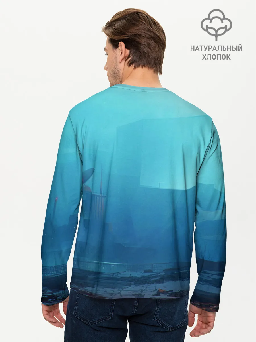 Мужской лонгслив базовый / Очень странные дела