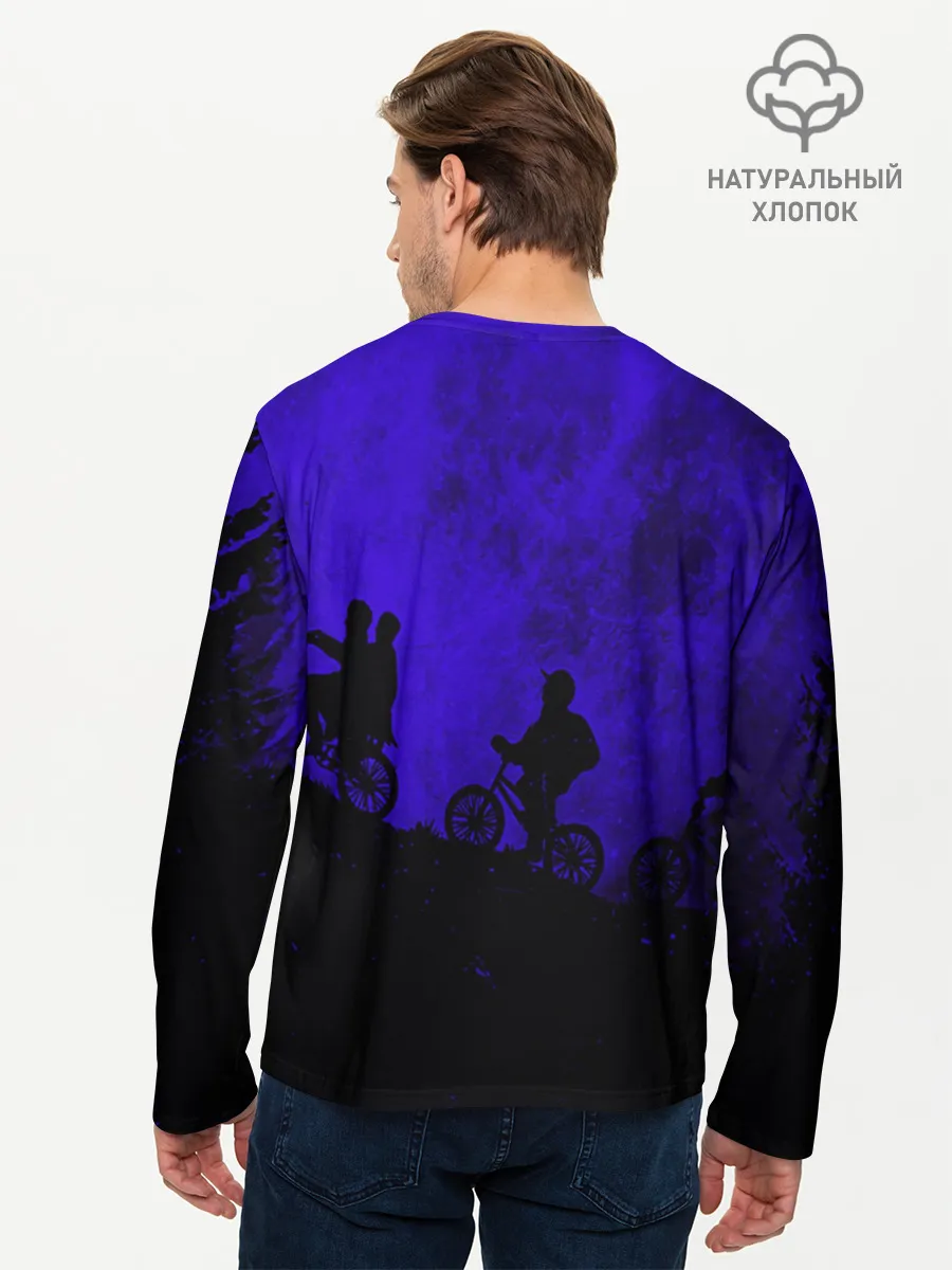 Мужской лонгслив базовый / Очень странные дела