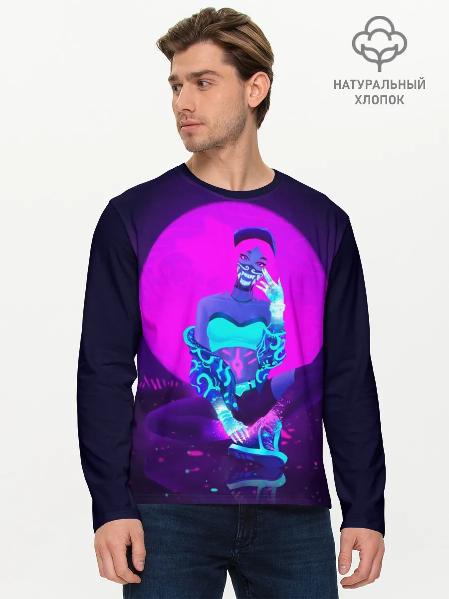 Мужской лонгслив базовый / Akali. KDA