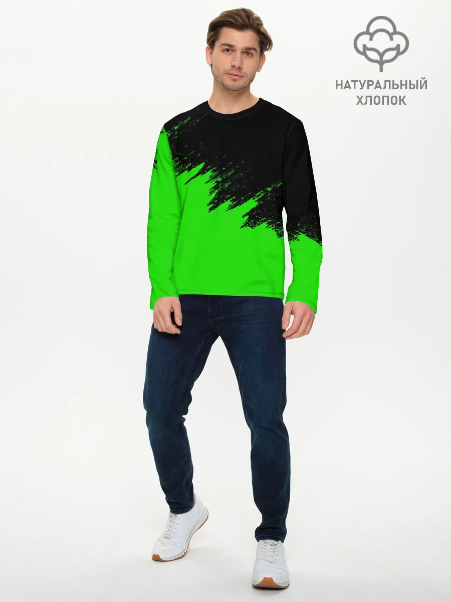 Мужской лонгслив базовый / КРАСКА И НИЧЕГО ЛИШНЕГО!