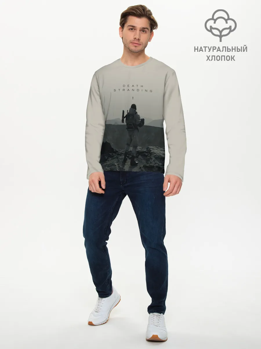 Мужской лонгслив базовый / Death Stranding