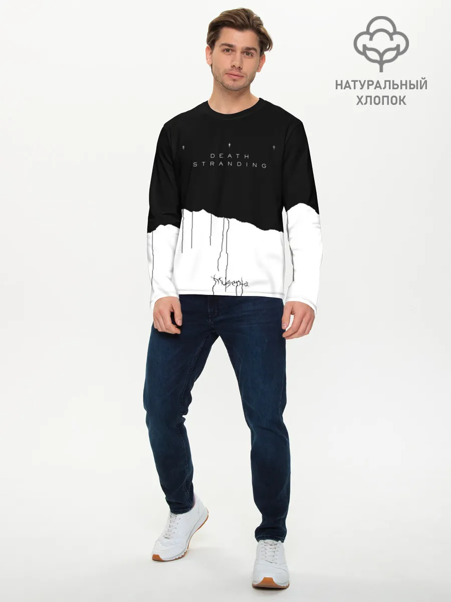 Мужской лонгслив базовый / Death Stranding