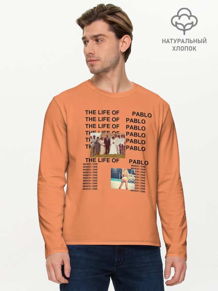 Мужской лонгслив базовый / Kanye West PABLO