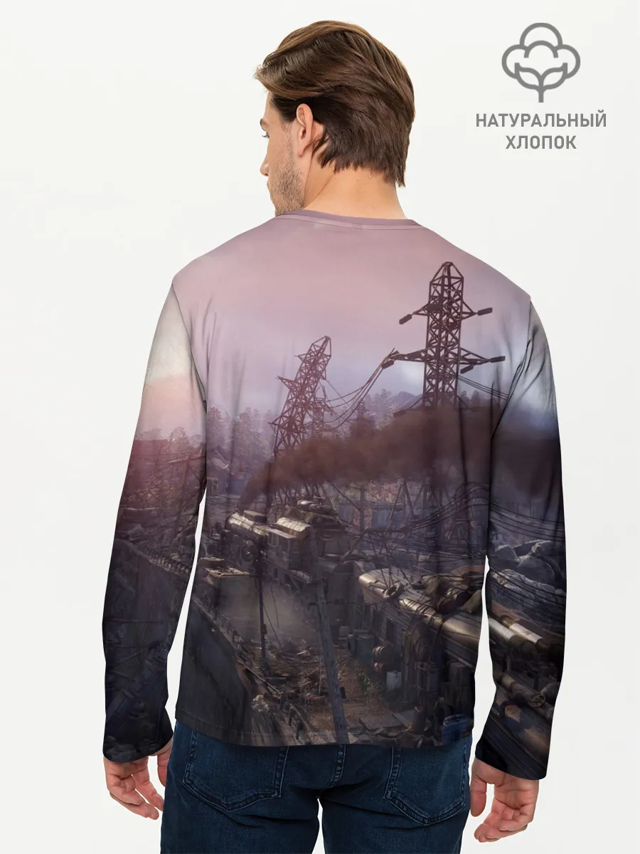 Мужской лонгслив базовый / Metro Exodus